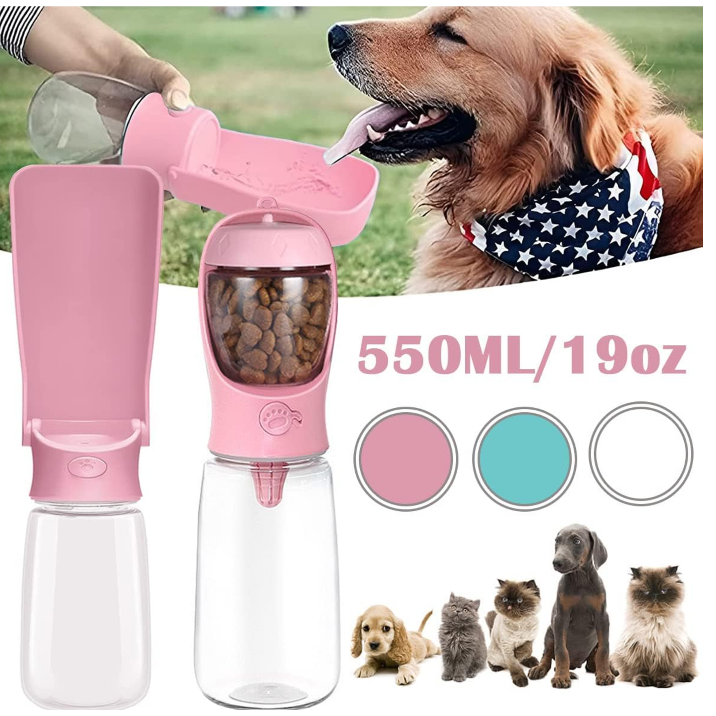 2-in-1 Pet Bottle