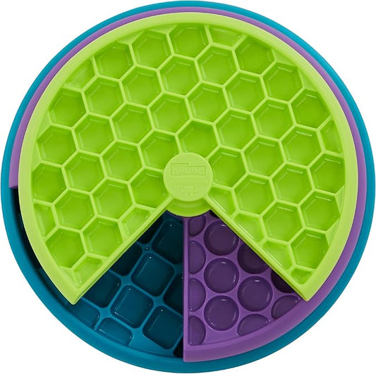 Juego de Rompecabezas Interactivo para Perros y alimentador Lento